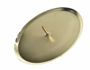 Sada svícnů, zlatá, D6 cm, 4 ks.