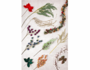 Umělá rostlina Christmas Touch HY20257, zlatá, 1100 mm