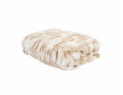 Plaid Domoletti KSKHLG-074, pískově hnědý, 150 cm x 200 cm