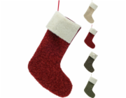 Vánoční punčochová dekorace, 43 cm