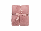 KOŽEŠINOVÁ DEKA 150X200 CM KSKHLG-024 RŮŽOVÁ