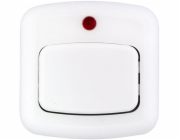 Zvonkové tlačítko Svetopribor, bílé