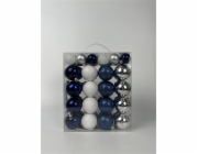 Sada vánočních hraček na stromeček Vánoční dotek, 50 dílků.