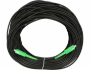 Extralink Patchcord SC/APC-SC/APC SM G.657A2 SIMPLEX 10m KULATÝ DROP