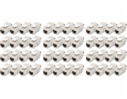 Digitus Digitus Keystone modul CAT 6A, stíněný, montáž bez nářadí - 48 ks