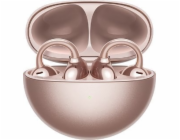 Huawei FreeClip True Wireless Stereo (TWS) Headset, na uši, pro hovory/hudbu, USB-C, Bluetooth, růžovo-zlatá