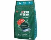 PAN MIĘSKO s bylinkami Hovězí s tuňákem S - sušená smetana pro psy - 3kg