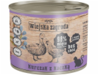 WIEJSKA ZAGRODA Chicken with duck - mokré krmivo pro kočk...