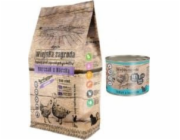 WIEJSKA ZAGRODA Chicken with duck - suché krmivo pro kočky - 1,6kg