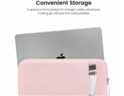 Pouzdro Tomtoc  Sleeve – 14 MacBook Pro, růžové