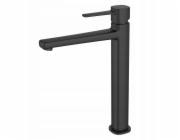 Invena Vysoká umyvadlová baterie Glamour, černá BU-02-W04-V