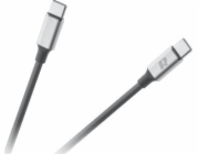Rebel RB-6012-100-B Kabel USB typu C-USB typu C 1m