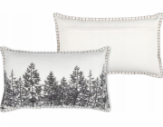 Beliani Dekorativní polštář LANDRY Vánoční stromečky, 35 x 60 cm