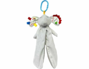 TULILO Plyšová hračka Miluś senzorický slon 25 cm