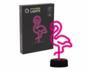 Manta SNL79PK LED lampa světelná dekorace Flamingo 2 růžová