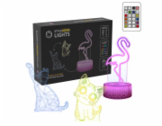 Manta SNL119RGB LED lampa světelná dekorace zvířata RGB 3D