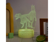 Manta SNL117RGB LED lampa světelná dekorace dinosauři RGB 3D