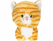 Daffi TEDDY PETS Plyšová hračka oranžová mourovatá kočka 19 cm