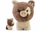 Daffi Plyšová hračka TEDDY PETS Hnědé prasátko