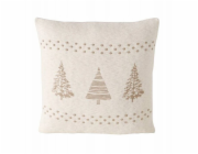 Boltze Bavlněný polštář se vzorem vánočního stromečku MARTJE, 50 x 50 cm