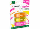 Emtec USB2.0 C410 16GB Neon 3 pcs