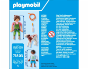 Playmobil Dvojbalení 71803 Farmářka s dítětem a teletem