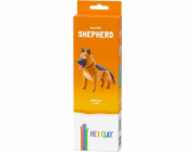 Tm Toys Figurka psa z hliněné hlíny, německý ovčák