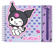 Kids Euroswan Kreativní sada Kuromi Hello Kitty s pastelkami