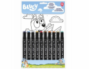 Kids Euroswan Omalovánka Bluey podle čísel