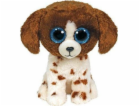 Meteor Plyšový pejsek Ty Beanie Boos hnědý a bílý - Muddl...