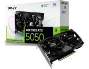 PNY GeForce RTX 5050 Dual Fan (DLSS 4, 3x DisplayPort, 1x HDMI 2.1)