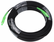 Extralink Patchcord SC/APC-SC/APC SM G.657A2 SIMPLEX 20m plochý