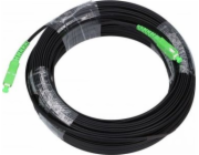 Extralink Patchcord SC/APC-SC/APC SM G.657A2 SIMPLEX 40m plochý