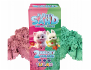 TUBAN Nadýchaný písek - růžová a zelená sada