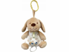 TULILO Béžová hudební skříňka pro psy 18 cm