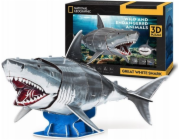Cubic Fun 3D puzzle 78 dílků Bílý žralok