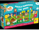 Lisciani Panoramatické puzzle Carotina Baby Puzzle - Les