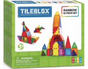 Magformers Magnetické bloky Tileblox Duhová sada 42 dílků