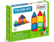 Magformers Magnetické bloky Tileblox Duhová sada 14 dílů