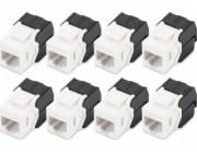 Digitus Digitus Keystone modul CAT 6, nestíněný - 8 ks