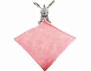 TULILO Ručník s motivem králíčka 35x35 cm růžový