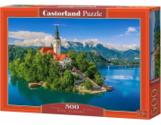 Castor 500dílné puzzle Bledské jezero Slovinsko