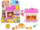 Cobi Figurka Little Live Pets - Mini křeček Mama Surprise