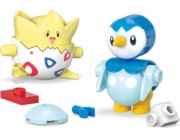Mega Bloks MEGA Pokémon Pokéball Togepi a Piplup bloky 41 dílků