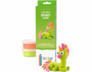 Tm Toys Plastelína JEZTROŽEC TŘPYTIVÁ 3BALENÍ CEE