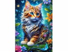 Norimpex Diamantová mozaika - Kočka v kouzelné zahradě