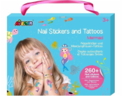 MG DYSTRYBUCJA Samolepky na nehty a tetování - Mořská panna