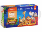 Marioinex Mini vaflové kostky - Zvířata ze safari 50 kusů