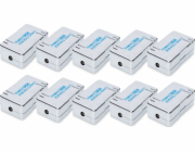 Digitus DIGITUS CAT 6 Verbindungsmodul für Twisted Pair Kabel 10 Stk.