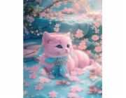 Norimpex Diamantová mozaika - Růžová kočka